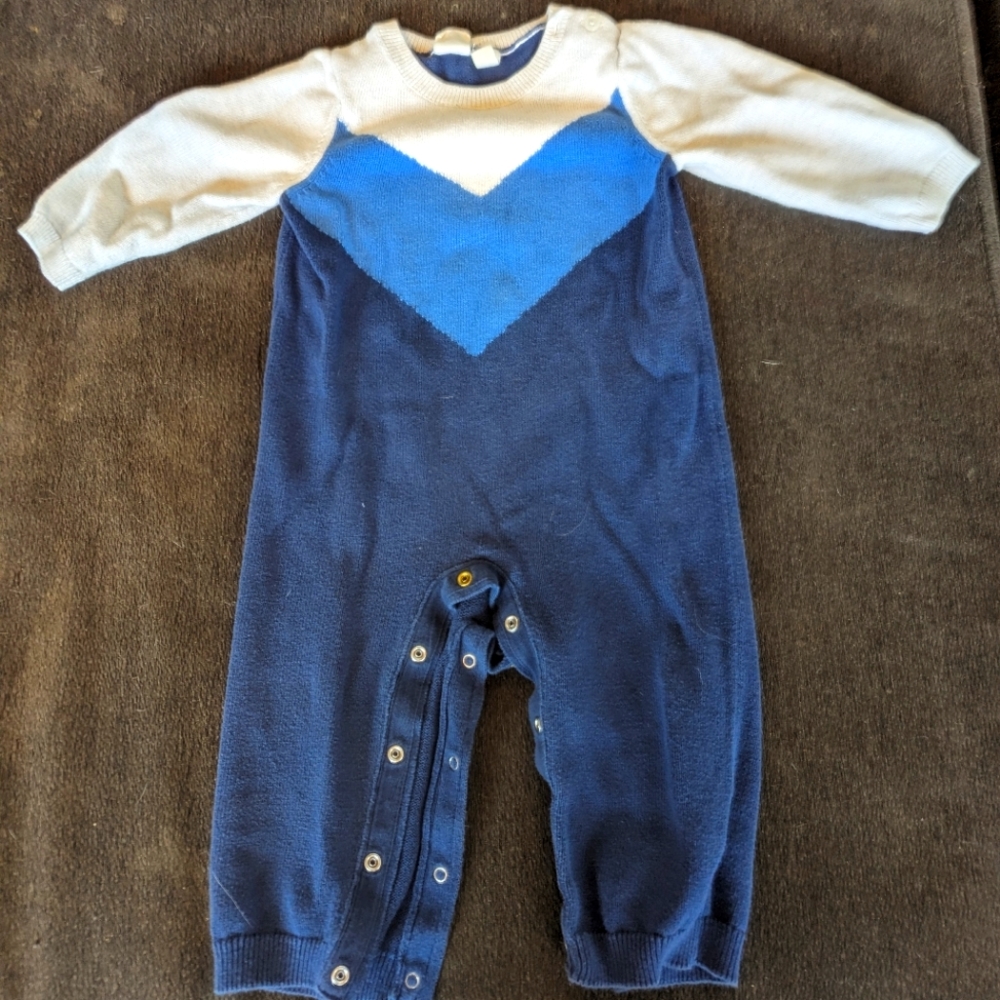 Knit onesie